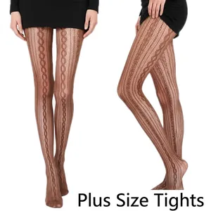 Γυναικείο Καλσόν Δαντέλα Nylon Αναπνεύσιμο Ρετρό Πλεκτό Κάθετες Ρίγες Διχτυωτό Καλσόν Για Κυρίες