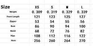 Detailed size chart for elegant halter sleeveless maxi dress showing bust and waist measurements