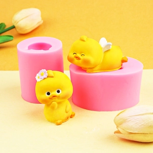 3D Ente Silikonform für DIY Schokolade Pudding und Fondant Tortendekoration