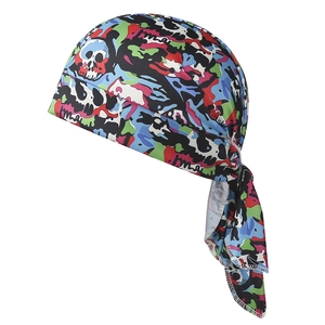 Elastic skull and camouflage print pirate headscarf for outdoor sports and cycling