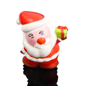 Christmas Squishy Toys PU Slow Rebound Stress Relief Novelty Desktop Decoration For Kids And Adults Santa Reindeer Snowman