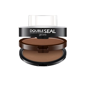 Gecomo two-tone waterproof eyebrow powder with double-layer stamp for natural shaping