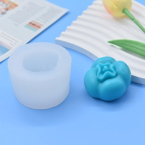 Persimmon Fruit Shape Silicone Mold For DIY Handmade Candle Soap Resin Casting 3D Creative Craft Making Tool