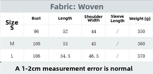 Detailed size chart for women's chunky knit sleeveless top with bust and length measurements