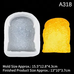 Siliconen vorm voor toastbrood ontwerp voor cake mousse en chocolade decor A318