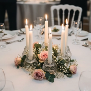 Kreativer Erdbeere Glas Kerzenhalter Elegante Blasenstruktur Romantische Hochzeit Tischdeko Minimalistischer Wohnakzent