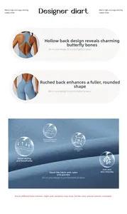 Détail macro du tissu élastique du body de yoga avec texture respirante et séchage rapide