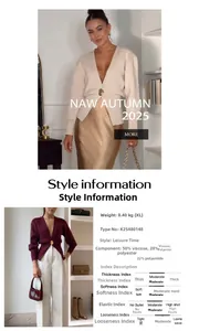 Dettaglio del cardigan in maglia con scollo a V, specifiche materiali e stile elegante