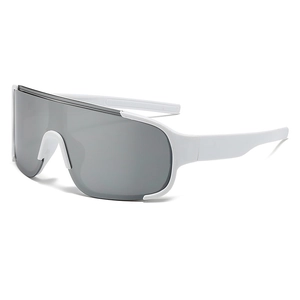 Oversized Shield Cycling Sunglasses Outdoor Sports Windproof Running Skiing Sun Glasses