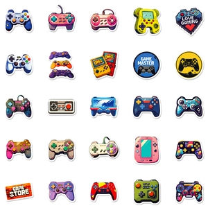 Pack of 50 waterproof colorful gaming stickers for laptop, phone case and helmet decoration