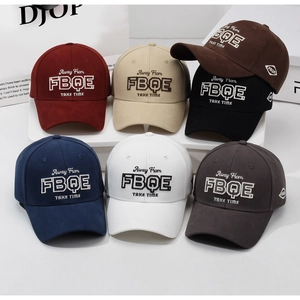 Multi-color cotton baseball caps collection with premium 3D Away From embroidery detail