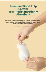 White wood pulp sponge showing high flexibility and tear resistance through twisting