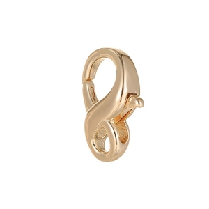 14k gold plated heart elephant lobster clasp fastener for DIY jewelry making