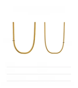 Details zu den 5,5 mm und 3 mm flachen Schlangenkette-Spezifikationen aus Edelstahl