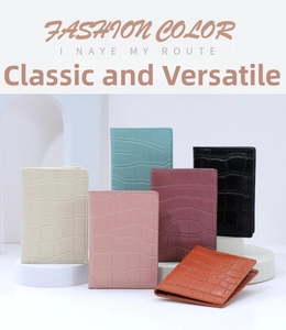 Detailed view of stone texture card holders in six vibrant colors on display stands