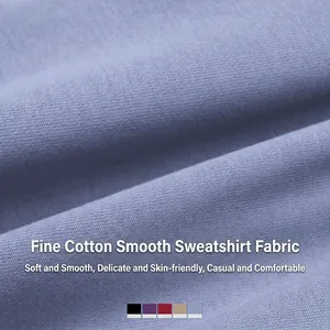 Comfortable lavender crewneck sweatshirt in soft premium cotton for outdoor running