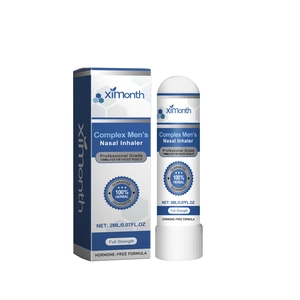 Inalatore nasale da uomo Ximonth 2ml formula alle erbe stick per cura rinfrescante
