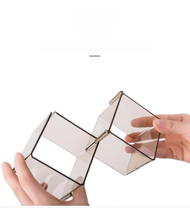 Detail showing the snap-on buckle design and easy assembly of modular drawer dividers