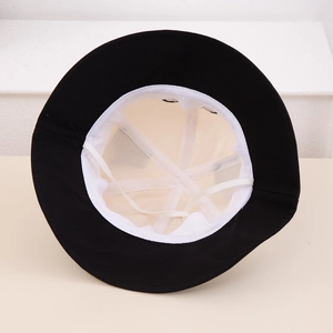 Quick-dry baby sun hat with cute panda design and breathable inner mesh lining