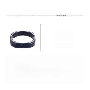 Detailed specs of deep blue marble resin bangle with 7cm diameter and 36.9g weight