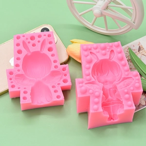 3D Angel Baby Silicone Mold for DIY handmade soap, chocolate, and candle making