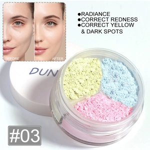 Poudre libre trois couleurs #03 pour corriger les rougeurs et taches avant et après l'usage