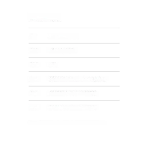 Tableau des spécifications du vernis à ongles gel translucide tendance