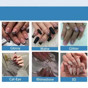 Faux ongles pour pieds variés avec motifs floraux, effet œil de chat et détails en strass