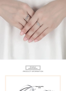 Detail view of adjustable silver twisted band and single stone ring set with 2mm width