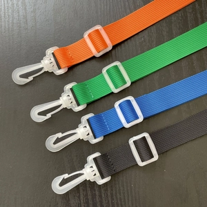 Adjustable replacement straps in vibrant colors for DIY EVA beach tote bags