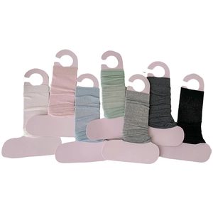 Breathable mesh knit leg warmers in seven colors for women ballet and JK style
