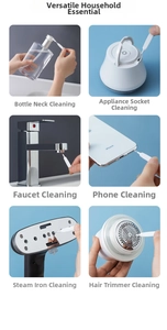Mini multi-purpose gap cleaning brushes for shower heads and small electronic ports
