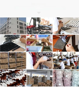 Detailed production process of acrylic nail dotting pens and wax head tools in factory