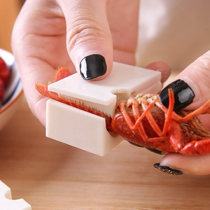Manual Crawfish Peeler Plastic Shrimp Shelling Tool Quick Opening Seafood Peeling Kitchen Gadget