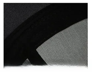 Detail of baseball cap interior showing widened sweatband and precision stitching quality