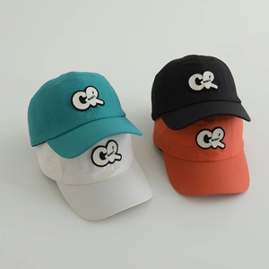 Casquette De Baseball Pour Enfants Séchage Rapide Respirant Été Chapeau Soleil Sport Broderie Garçons Filles