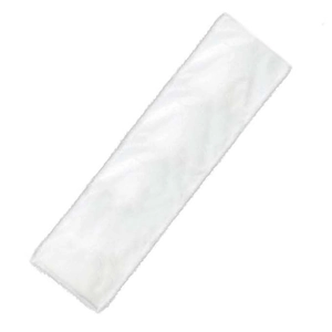 White faux fur table runner with sequin snowflake decor for Christmas home dining table