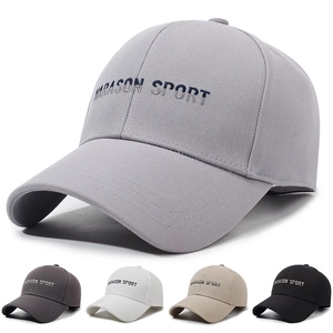 Cotton Baseball Cap Embroidered Letter Breathable Sun Protection Adjustable Casual Sports Hat For Men Women
