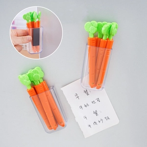 Lot de 5 pinces de fermeture carotte magnétiques avec boîte de rangement