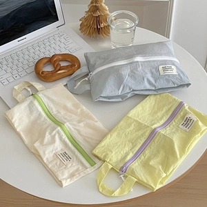 Bolsas De Almacenamiento De Viaje De Nylon Impermeable Lavable Organizador De Ropa Portátil Con Cremallera Accesorio De Embalaje