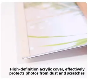 Detail of high-definition HD acrylic baffle with dustproof and scratch-resistant protection