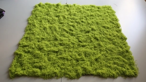 Thick artificial silk moss turf with high-density texture for landscape bonsai decoration