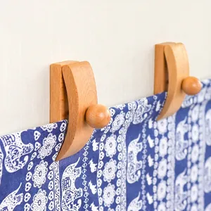 Clips Muraux En Hêtre Pour Couette Crochets De Suspension Pour Tapisserie Décoration Maison Montage Mural