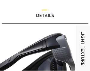 Detail view of the lightweight Y2K sports sunglasses featuring matte grey side shields