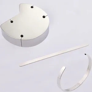 Stainless Steel Bracelet Bending Tool Mirror Polished Metal Shaping Jig For DIY C Shape Jewelry Crafting