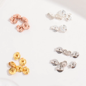 Fermoirs De Boucles D'oreilles En Argent Sterling 925 Papillon Bouchons DIY Bijoux Remplacement Attaches Sûres
