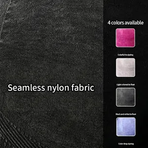 Seamless high waisted yoga shorts in tie-dye fabric featuring moisture wicking texture