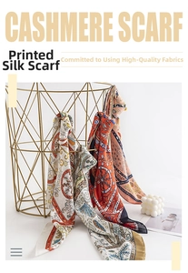 Detail of floral silk scarf hanging on a gold iron basket with a bubble candle