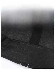 Close-up of the widened sweatband design with breathable moisture-wicking fabric