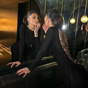 Sexy Long Sleeve Maxi Dress Backless Lace Up Cut Out Bodycon Floor Length Round Neck Polyester Spandex Party Clubwear Women